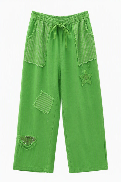 LINEN & COTTON PANTS