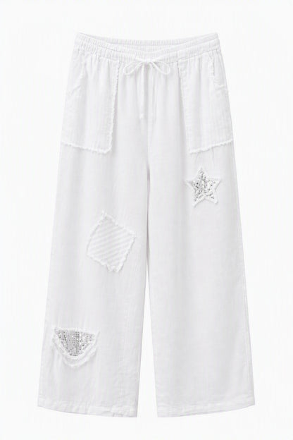 LINEN & COTTON PANTS