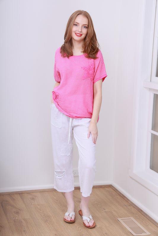 LINEN & COTTON PANTS