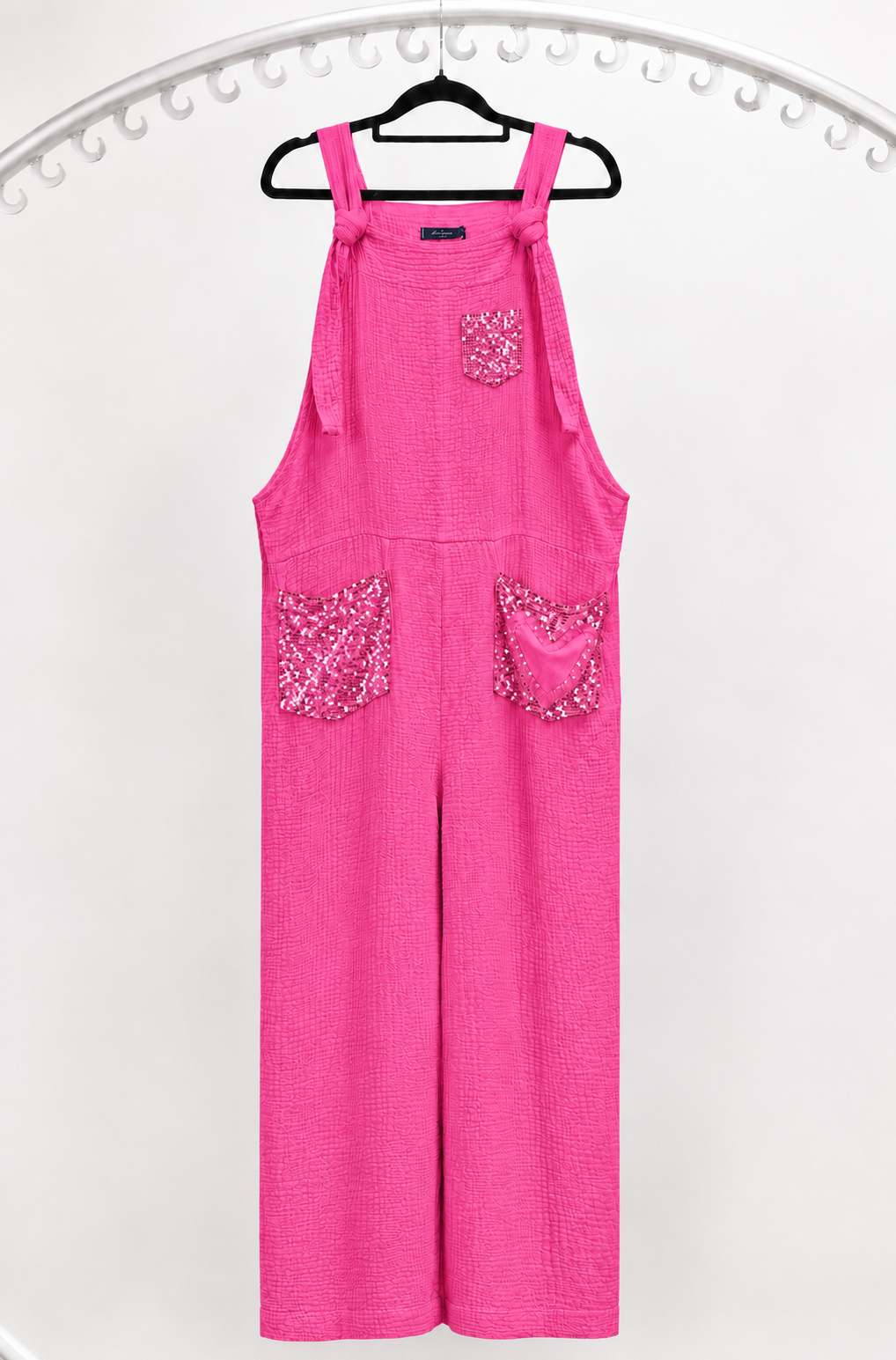 COTTON BIB PANTS