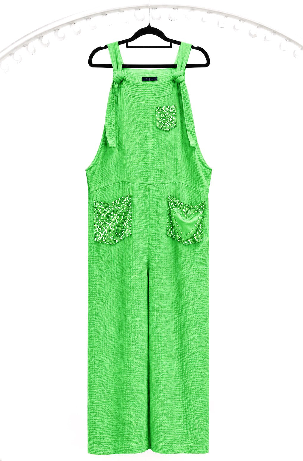 COTTON BIB PANTS
