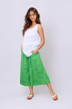 LINEN & COTTON PANTS