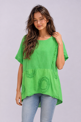 LINEN & COTTON TOP