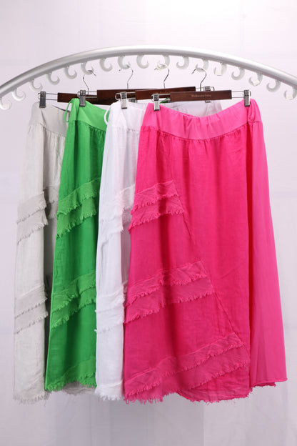 LINEN & COTTON SKIRT