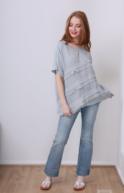 LINEN &amp; COTTON TOP
