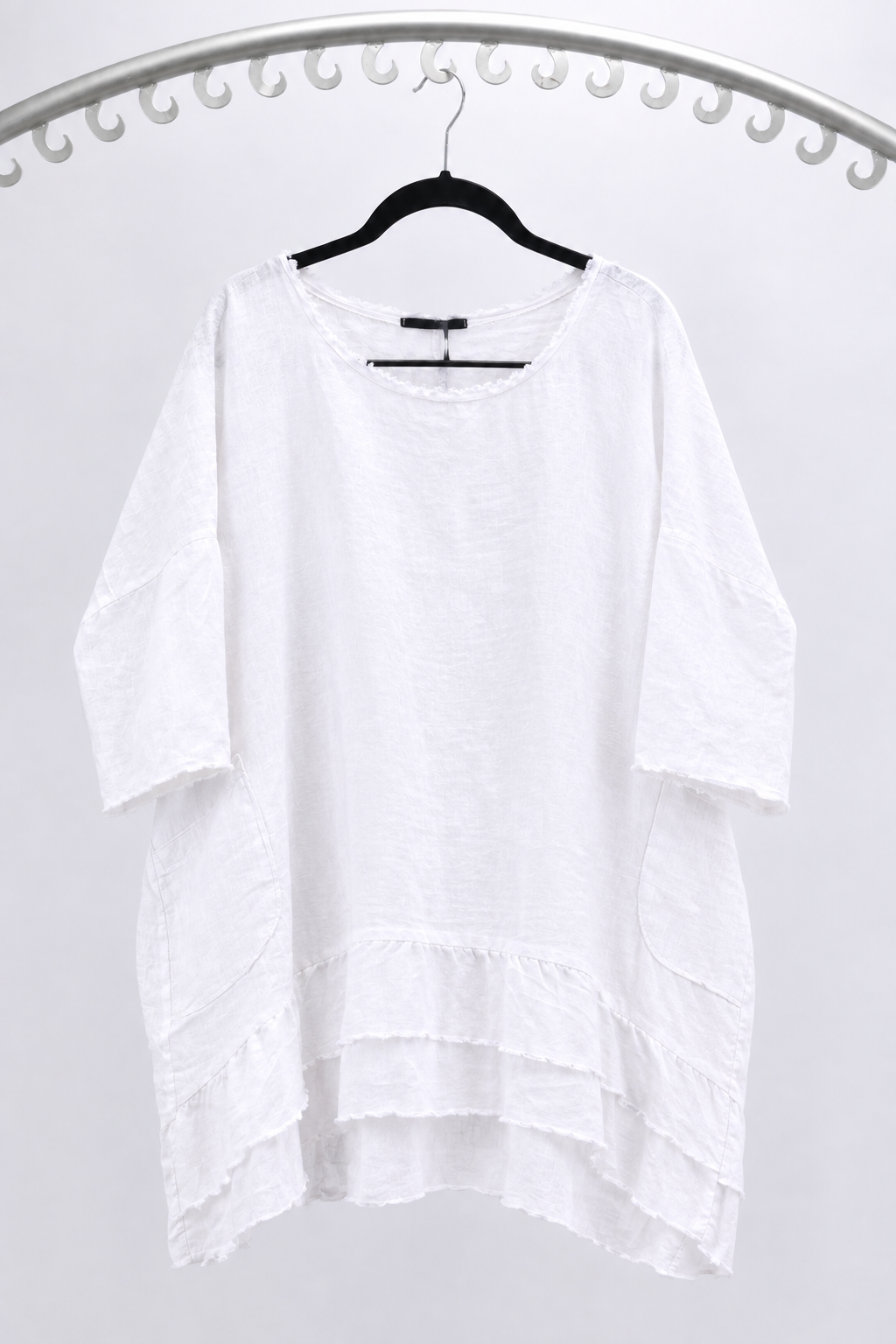 LINEN & SILK TOP