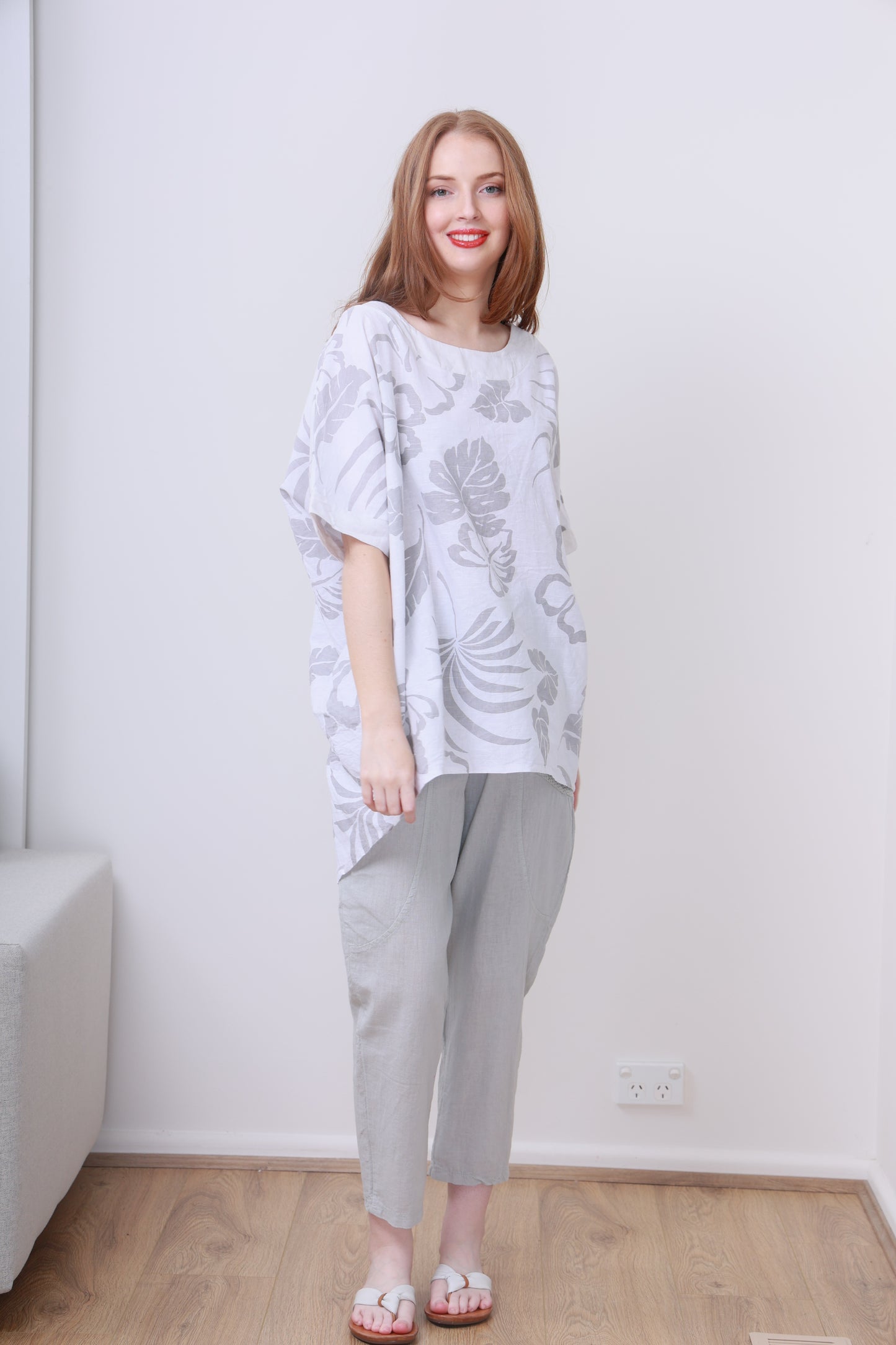 LINEN & COTTON TOP