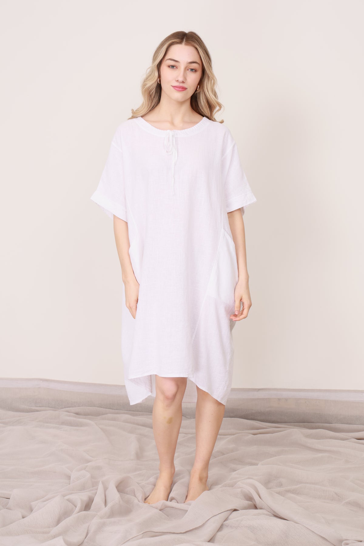 LINEN & COTTON DRESS