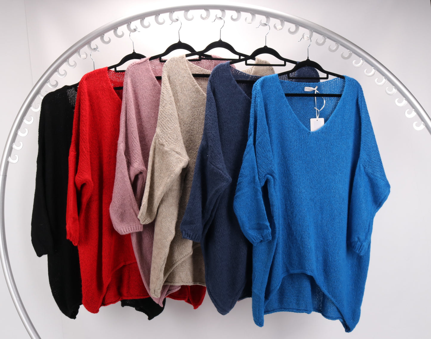 LONG WOOL BLEND SWEATER