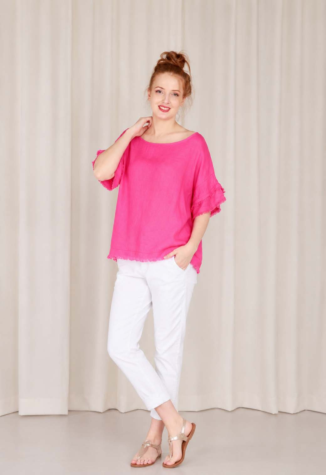 LINEN TOP