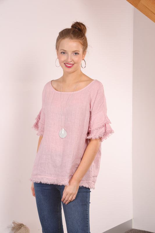 LINEN TOP