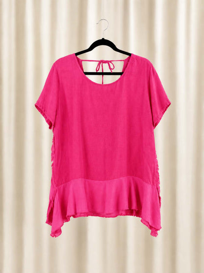 LINEN TOP