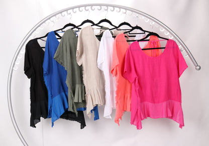 LINEN TOP