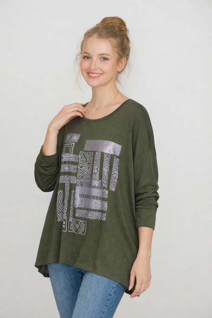 WOOL BLEND TOP