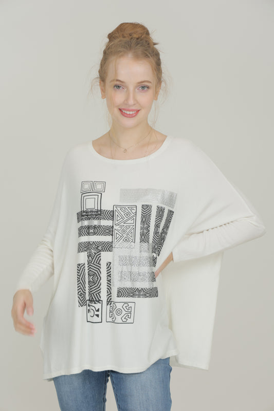 WOOL BLEND TOP