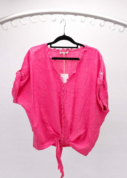 LINEN TOP