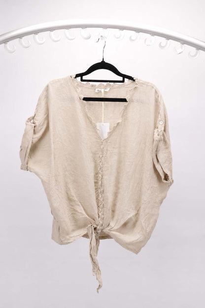 LINEN TOP