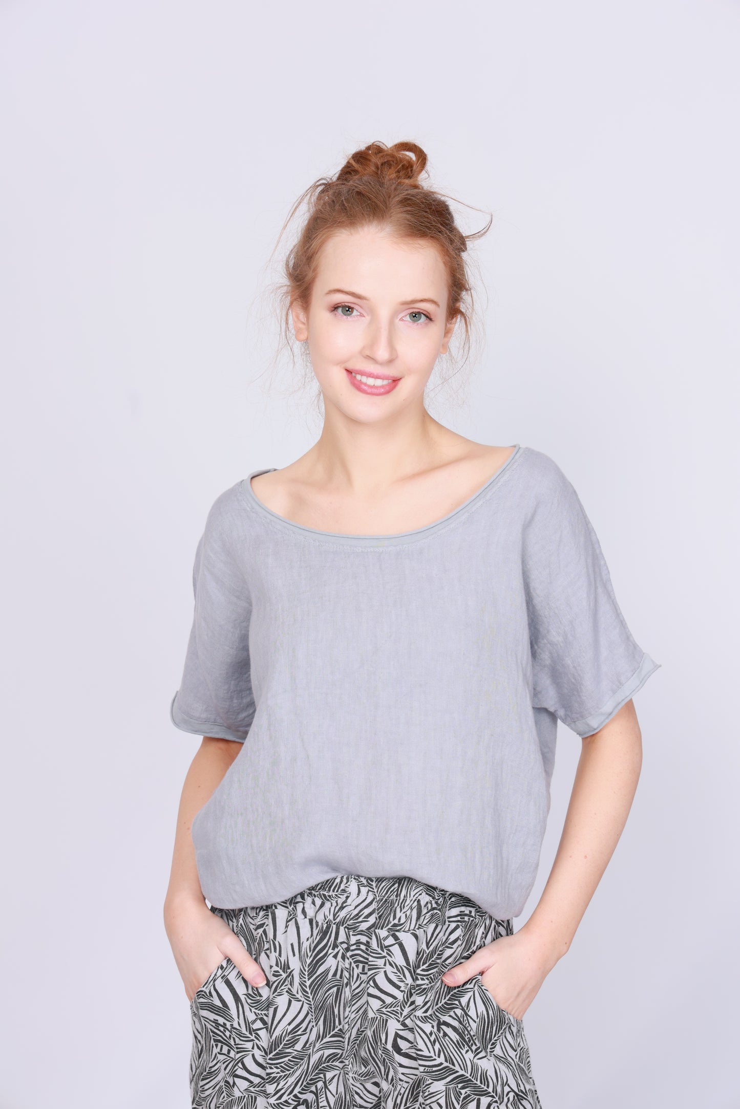 LINEN TOP