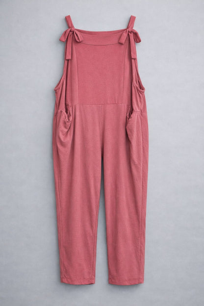 COTTON BIB PANTS