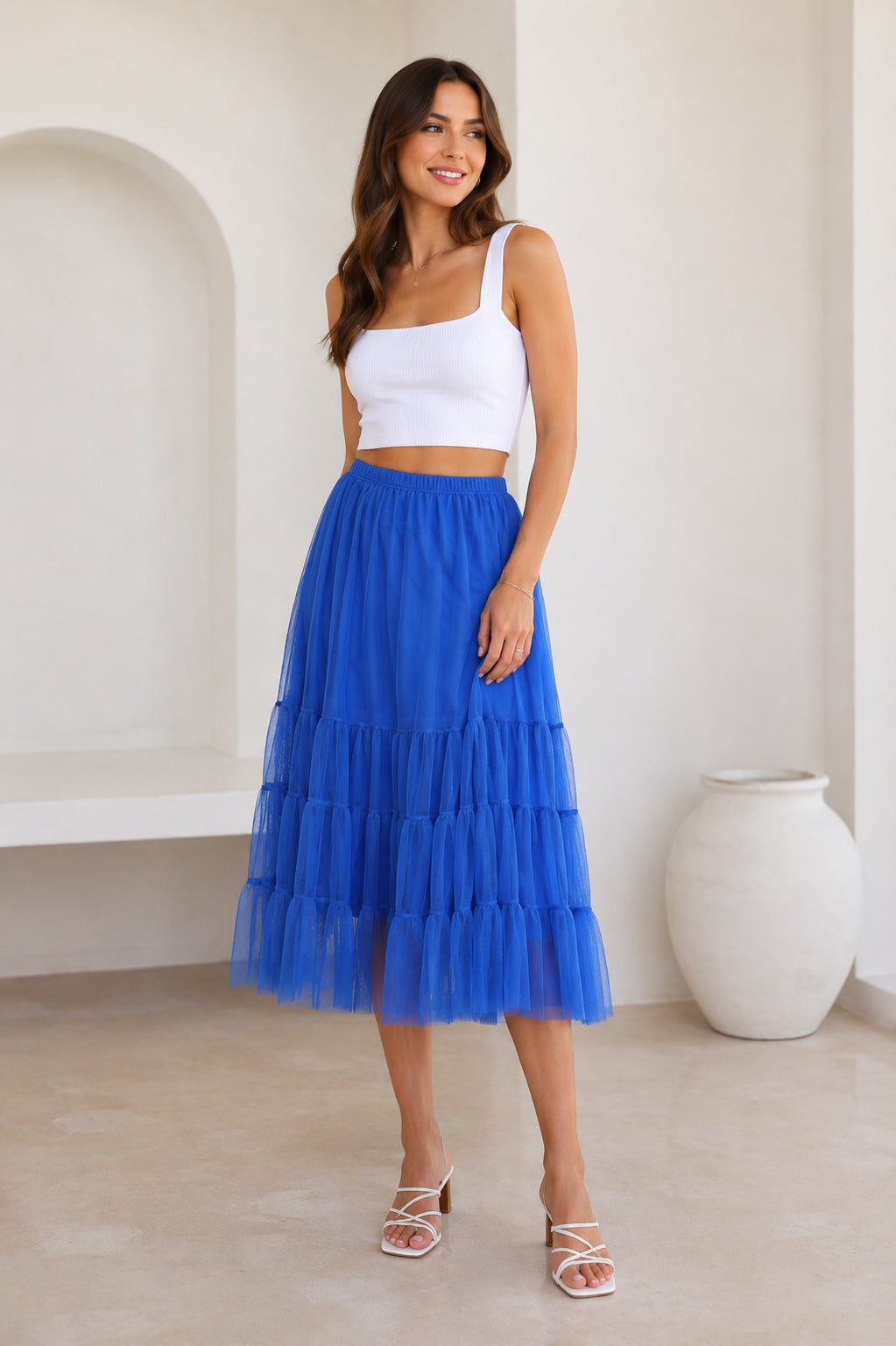 VISCOSE SKIRT