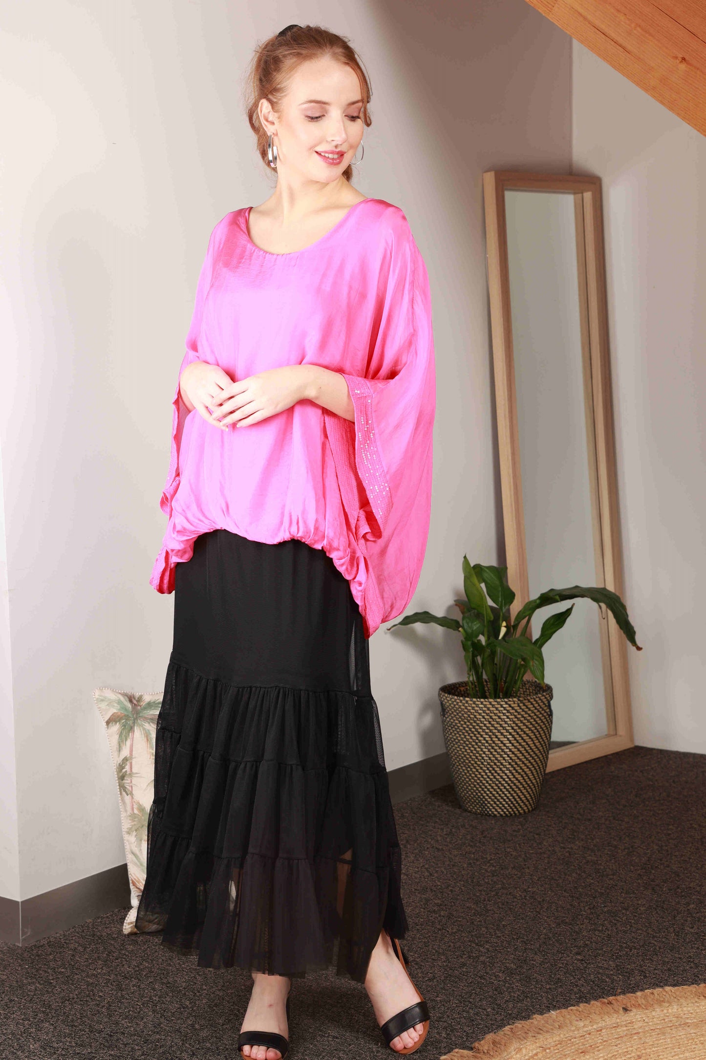 VISCOSE SKIRT