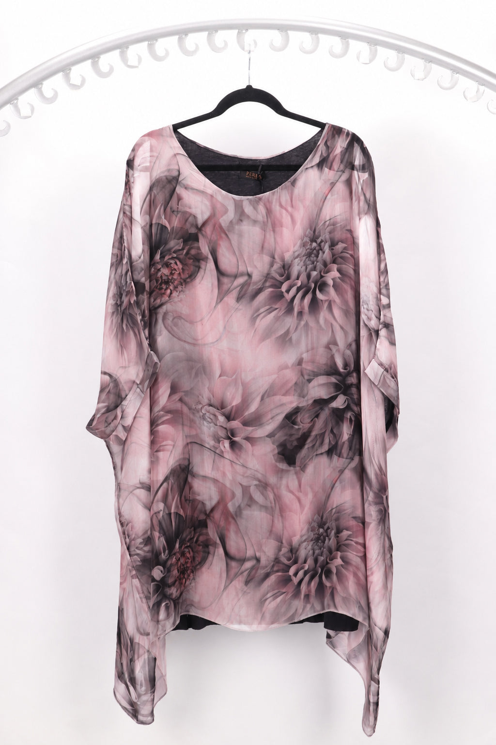 3/4 SLEEVE SILK BLOUSE