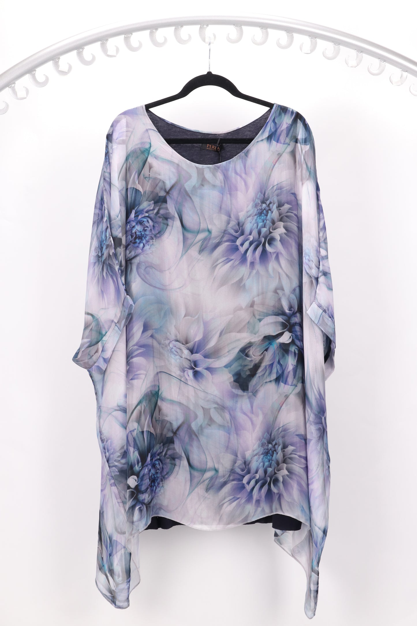 3/4 SLEEVE SILK BLOUSE