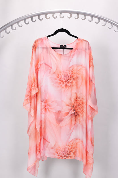 3/4 SLEEVE SILK BLOUSE
