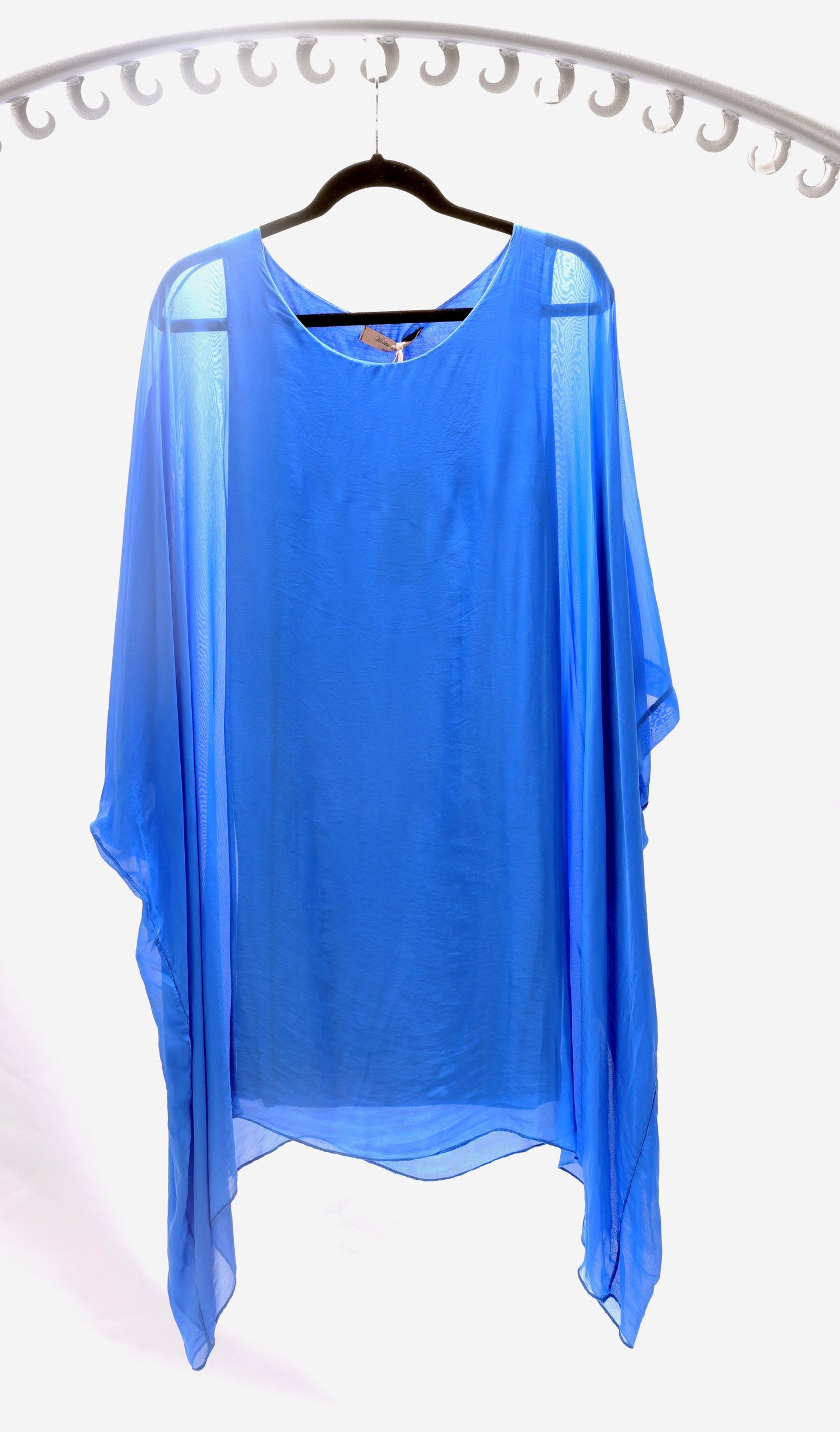 3/4 SLEEVE SILK BLOUSE