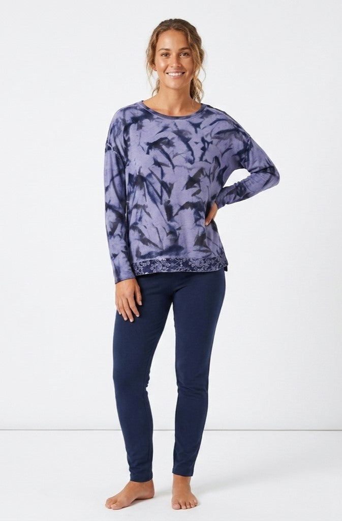 LONG SLEEVE KNIT TOP