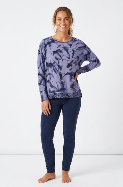 LONG SLEEVE KNIT TOP
