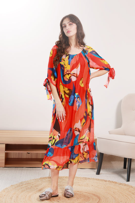 SILK DRESS