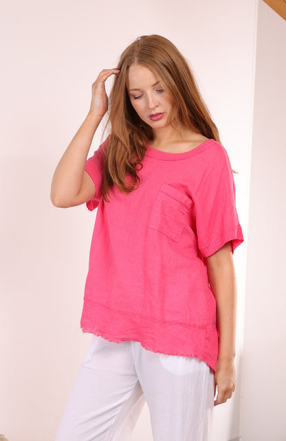 LINEN & COTTON TOP
