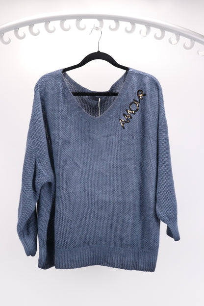 WOOL BLEND SWEATER