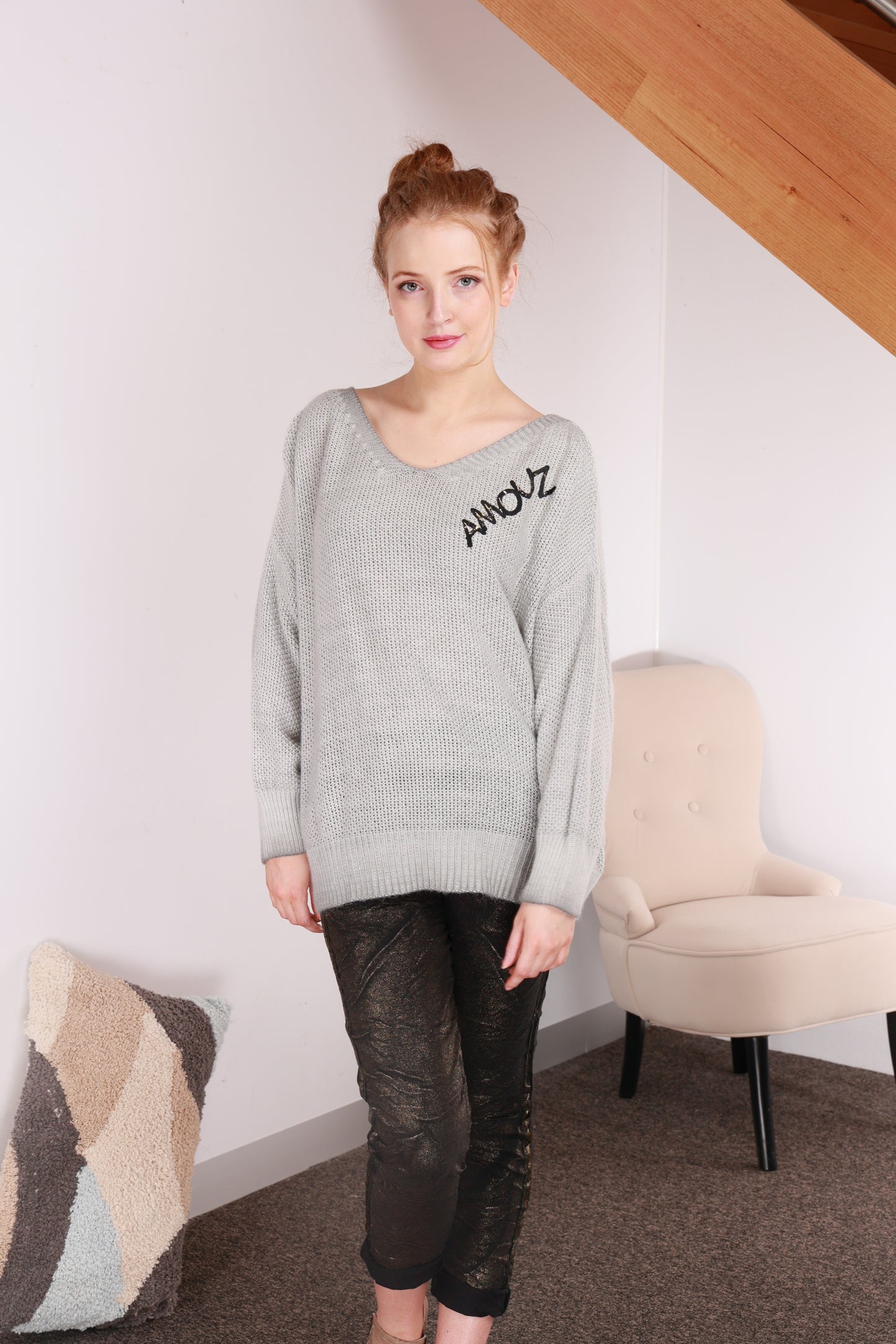 WOOL BLEND SWEATER