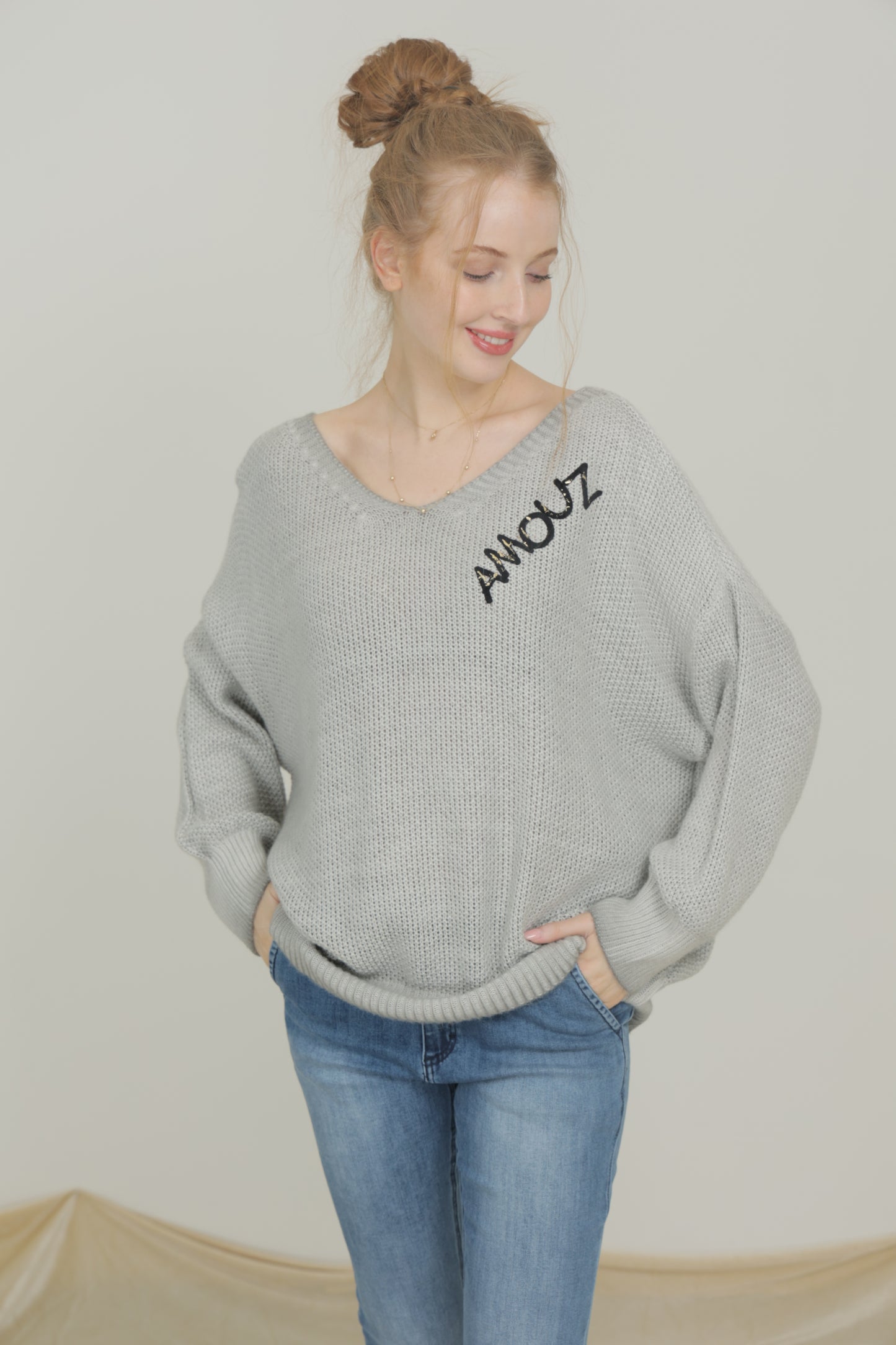 WOOL BLEND SWEATER
