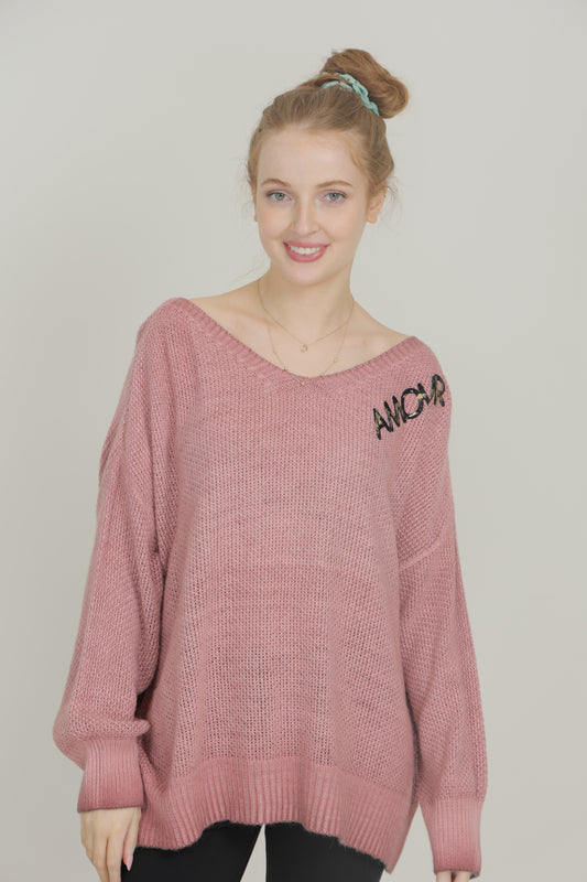 WOOL BLEND SWEATER