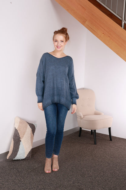WOOL BLEND SWEATER