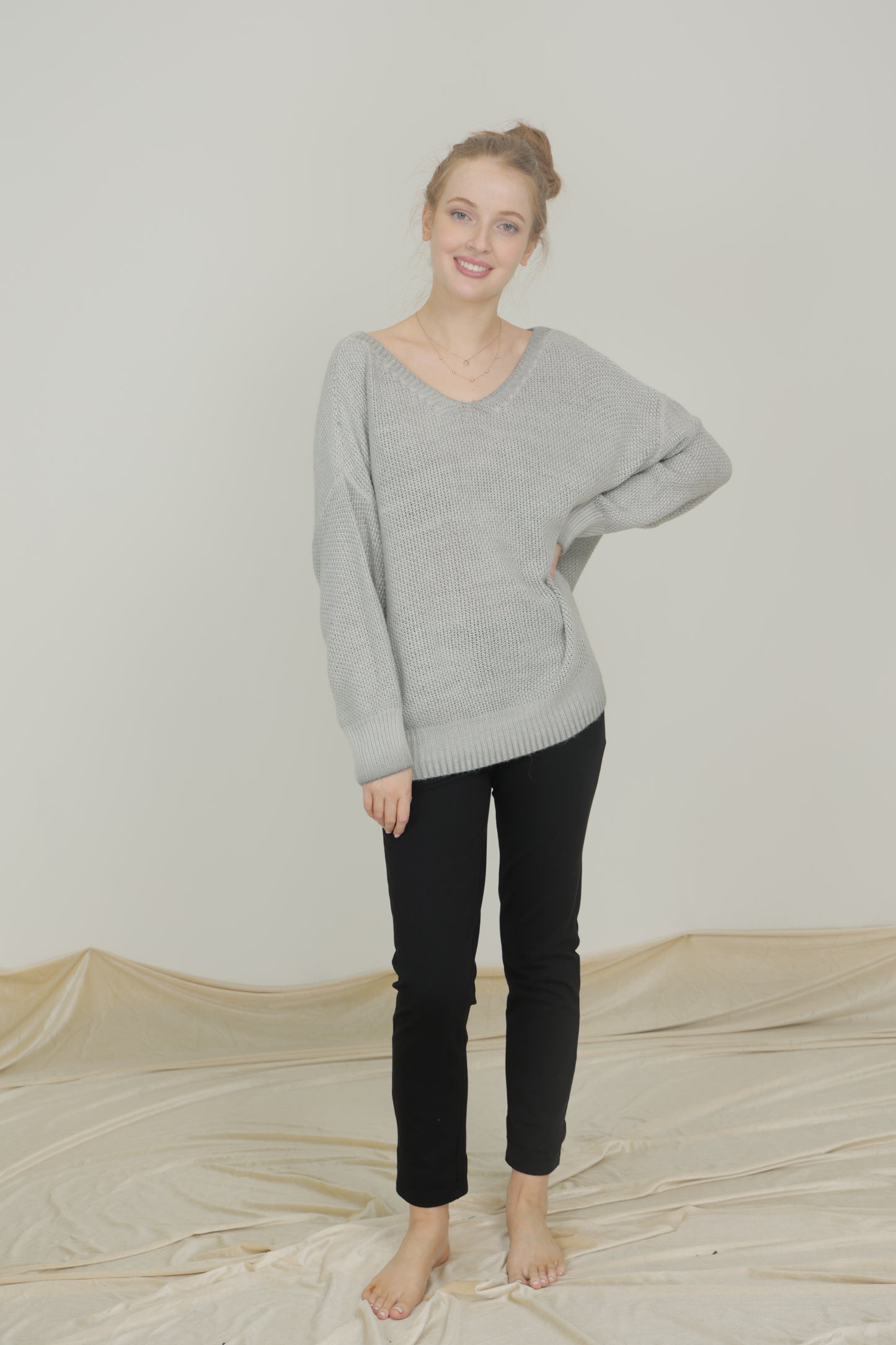 WOOL BLEND SWEATER