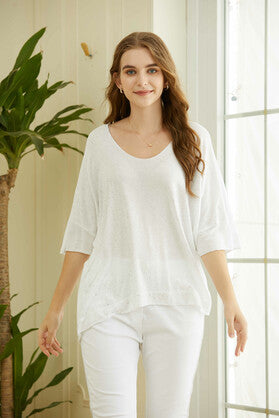 COTTON & LINEN TOP