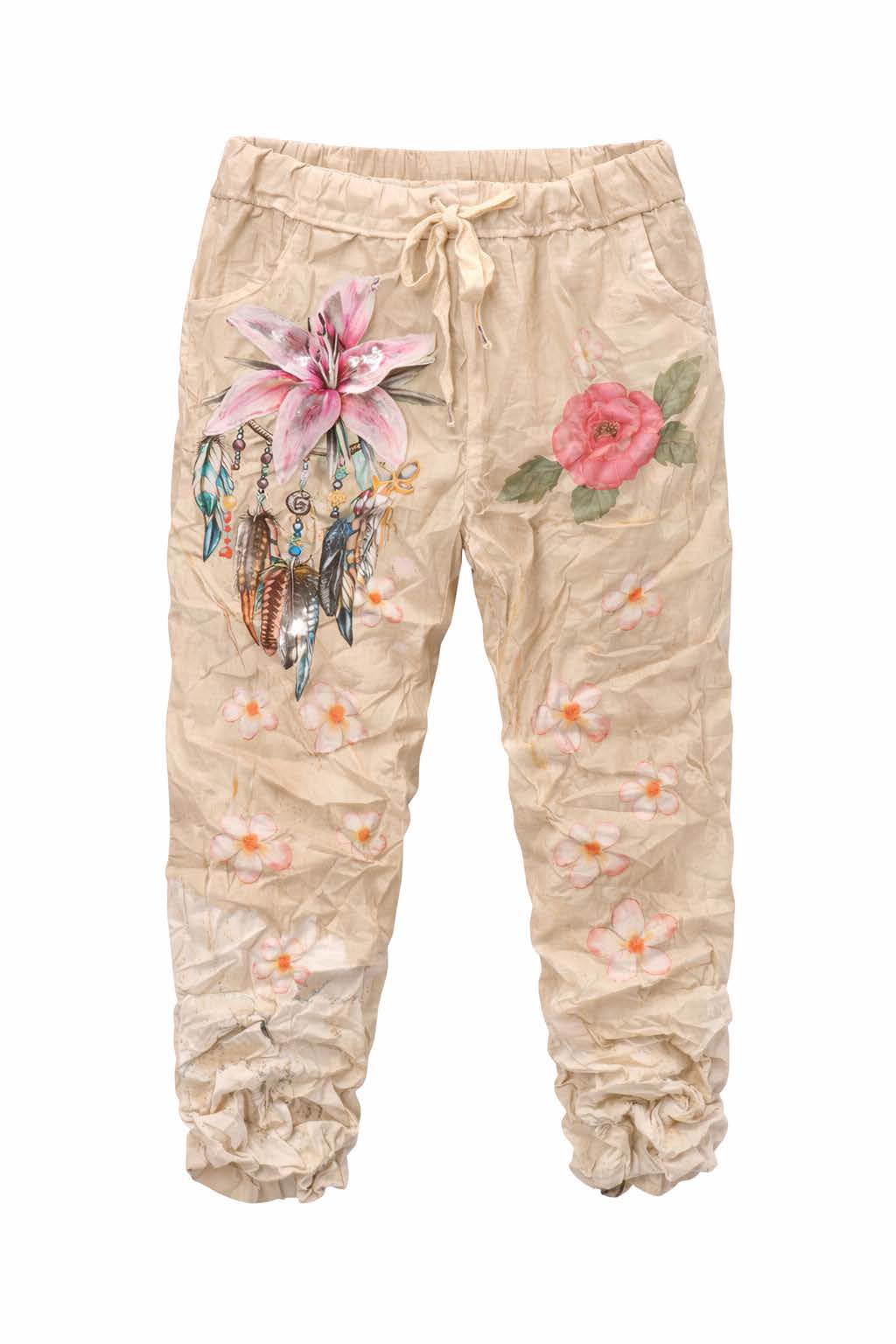 FLORAL PANTS
