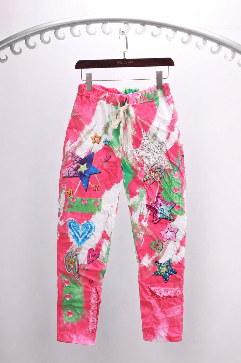 FLORAL PANTS