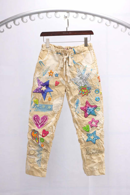 FLORAL PANTS