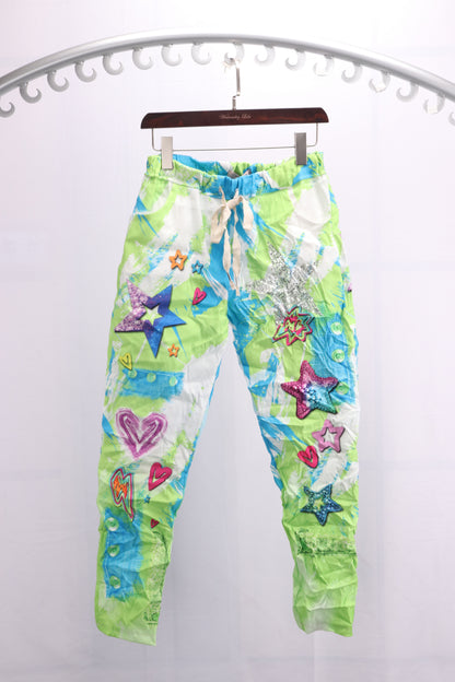 FLORAL PANTS