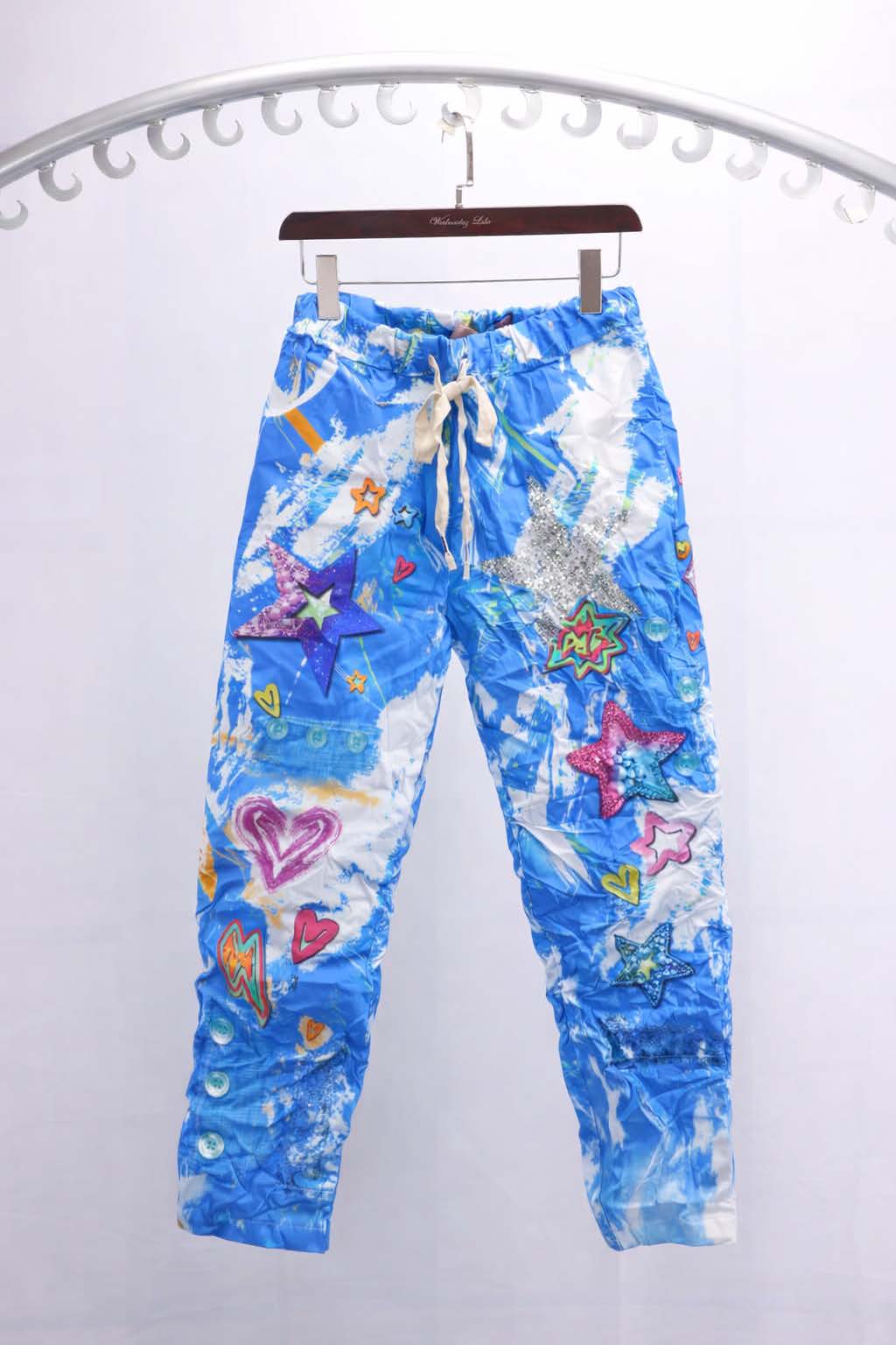 FLORAL PANTS