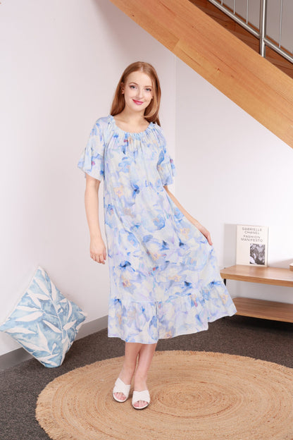 COTTON & LINEN DRESS