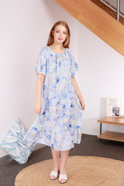 COTTON & LINEN DRESS