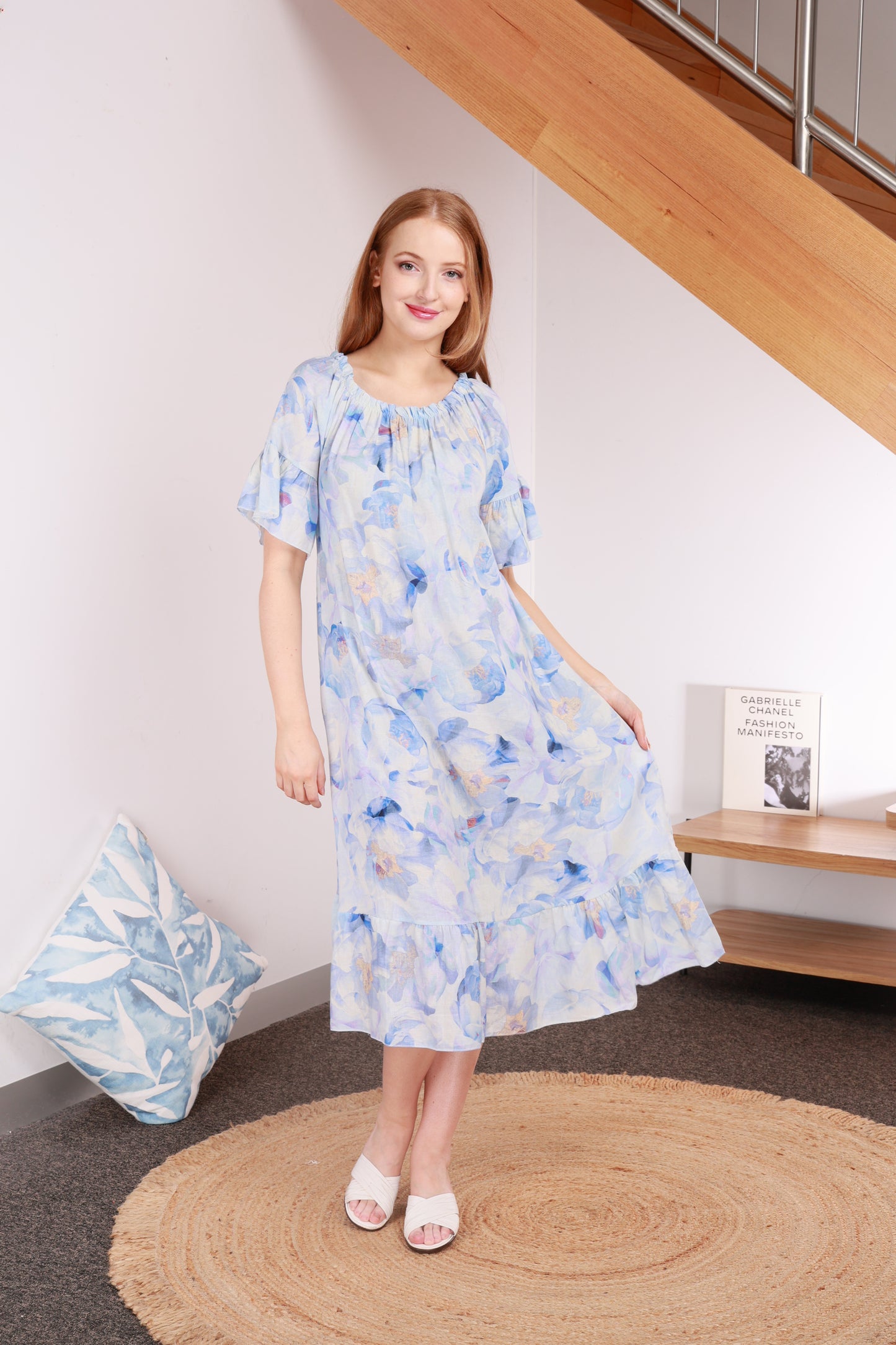 COTTON & LINEN DRESS