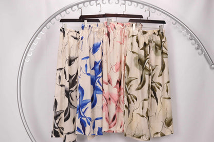 LINEN & COTTON PANTS