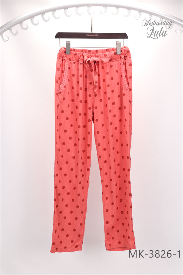LINEN & COTTON PANTS